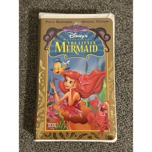 Disney's MASTERPIECE The Little Mermaid Fully Restored Special Edition VHS